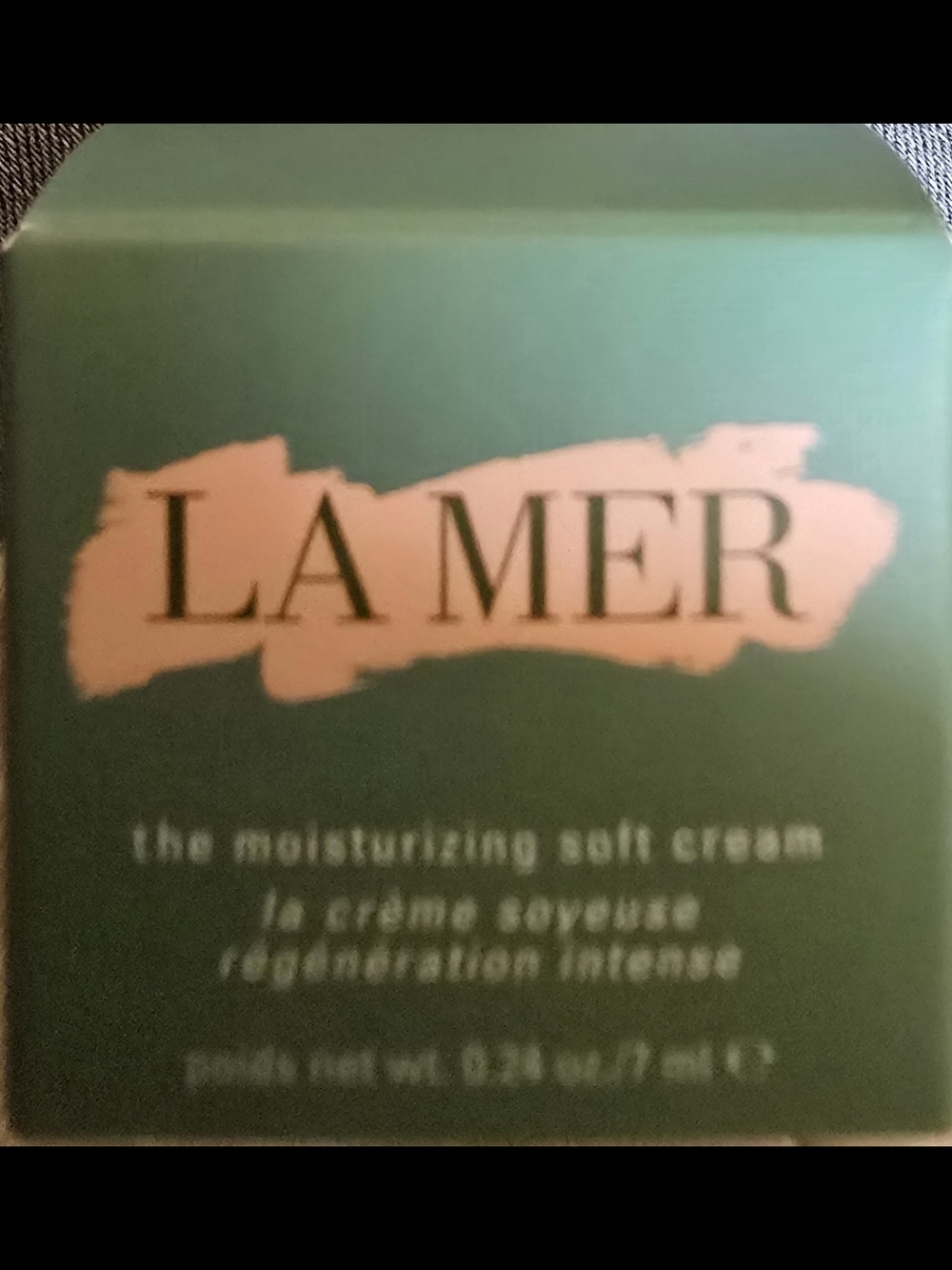 NIB LA MER The Moisturizing Soft Cream 0.24 oz / 7ml Travel Size Mini SEALED!